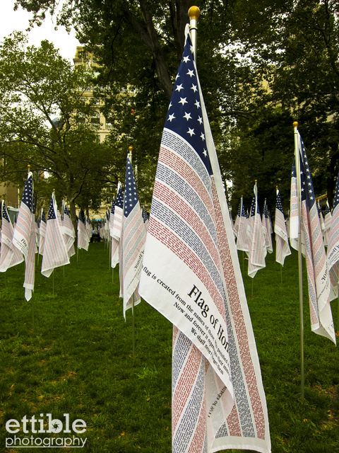 9/11 Memorial at Battery Park